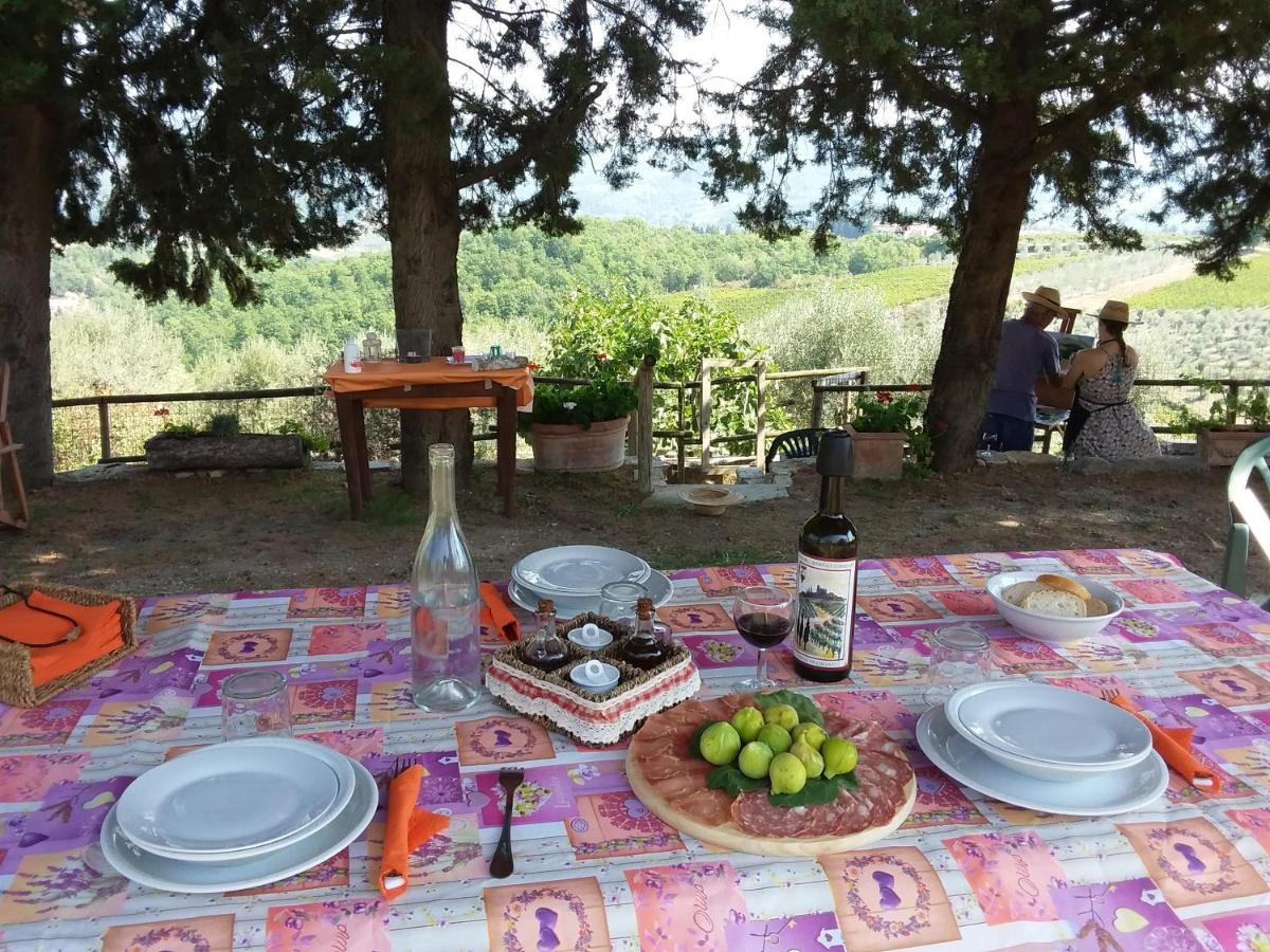 Agriturismo Podere Somigli Di Lorenzo Correani Hotel Греве ин Кианти Екстериор снимка